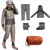 Roupa com Mosquiteiro para Camping, Roupa de Malha Respirável para Caminhada ao Ar Livre, Traje de Proteção, Conjunto de Seis Peças, Dobrável e Portátil, Anti-Mosquito