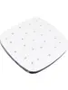 Papel para Vaporera, Papel para Freidora de Aire, Papel Absorbente de Grasa, Papel Absorbente de Grasa para Hornear en Cocina, Papel para Barbacoa, Papel Cuadrado y Redondo, 50 Hojas