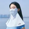 Mascarilla Protectora Solar de Seda de Hielo para Mujer en Verano, Máscara Protectora Solar 3D Estéreo para Cuello, Transpirable, Anti-UV, Alto Valor Estético