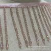Cuentas de cristal hechas a mano, cuentas colgantes, variedad de colores en stock, accesorios de encaje al por mayor, vestido de estilo étnico, decoración de vestido de boda
