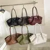Nueva Moda Transfronteriza Retro Simple Bolso Tote de Gran Capacidad Tejido en Relieve para el Trabajo Diario Bolso de Hombro para Mujer Bolso de Mano