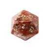 Suministro Directo de Fábrica de Dados Poliédricos Rojos de Sésamo Natural para Juegos de Mesa Dungeons & Dragons Dnd Dados para Juegos de Ocio Set Z02
