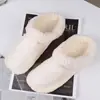 Cobre-sapatos quentes de inverno com forro de pelúcia, pelúcia macia espessa, cobre-sapatos com forro de pelúcia removível
