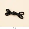 Botões decorativos para camisa de bebê estilo chinês com fecho de borboleta de duas orelhas Acessórios de vestuário DIY feitos à mão