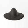 Sombrero de Paja Tejido a Mano de Ala Ancha Cónica Alta de Primavera y Verano Europeo y Americano para Playa con Protección Solar para Exteriores