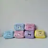 Chaveiro de Batom Fofo e Feminino de Alta Aparência Porta-Moedas Kuromi Cachorro Branco Grande Zíper Bolsa Portátil de PU