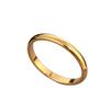 Anillos Europeos y Americanos Transfronterizos para Hombre, Acero Inoxidable, Anillos Lisos para Mujer, Accesorios que No se Desvanecen, Joyería Simple de Nicho, Venta al por Mayor de Joyería de Mano de Yiwu