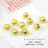 Cuentas Inteligentes de 16 mm Fantasía DIY Hecho a Mano Cadena para Celular Colgante Accesorios Dulces y Geniales Accesorios Acrílicos con Cuentas Cuentas Redondas