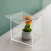 Caixa Acrílica Transparente Personalizada com Tampa Caixa Display Colorida para Figuras Capa de Modelo Colecionáveis Brinquedo da Moda Capa Protetora contra Poeira