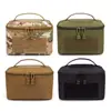 Bolsa Táctica de Camuflaje Militar para Cosméticos y Balas Subbolsa Molle Bolso de Mano para Montañismo al Aire Libre y Camping Neceser Bolsa de Arena para Tiro