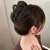 Presilha de Cabelo de Alta Qualidade, Fosca, em Formato de Coração para Mulheres, Adequada para Penteados Presos, Acessório de Cabelo Versátil e Estiloso, Nova Presilha de Cabelo no Atacado
