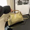 Bolsa de Mão de Alto Padrão em Formato de Concha para Mulheres, Comércio Exterior Transfronteiriço, Nova Moda 2025, Bolsa de Ombro, Bolsa Transversal Tendência para Mulheres