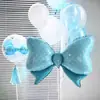 Novo Balão de Filme de Alumínio Flutuante de Laço Balão Desenho Animado Decoração de Festa de Bebê Atacado Arranjo de Aniversário Nuvens