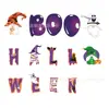 Ba281 Halloween Boo Fiesta Festiva Guirnalda de Banderines Fiesta Feliz Cumpleaños Pancarta de Banderines Guirnalda