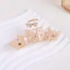 Pinza para el Cabello con Diseño de Mariposa y Flor de Hada Súper para Mujeres, Pinza para el Cabello en la Parte Trasera de la Cabeza, Pinza para el Cabello de Alta Gama y Exquisita