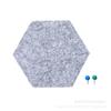 Adhesivo de pared de fieltro creativo hexagonal tablero de Eva multifuncional color tridimensional adhesivo de pared tablero decorativo decoración de pared para el hogar