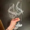 Estilo ins copas de champán brillantes con pedrería creativa paquete de materiales DIY regalo hecho a mano para mejor amigo boda regalo práctico y romántico