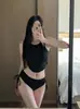 2027 Nuevo Traje de Baño Triangular Dividido para Mujer Adelgazante Sexy para Vacaciones en la Playa Aguas Termales Traje de Baño [Dropshipping]