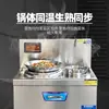 Estufa Industrial Electromagnética de un Quemador, Estufa Electromagnética Comercial de Alta Potencia para Saltear, Estufa para Ollas Grandes, Placa de Inducción de un Quemador y una Temperatura