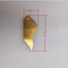 Partes superiores de máquina encoladora, Partes de máquina aplicadora de adhesivo, Cuchilla raspadora de fósforo, Cuchilla de engranaje recubierta de teflón, Pegamento blanco