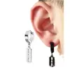 Pendientes de Acero Inoxidable para Hombre de Amazon Transfronterizo Estilo Europeo y Americano Personalidad Set de Ear Cuff con Forma de Hoja para Mujer Estilo Minimalista