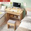 Escritorio de computadora simple para estudiantes, escritorio de escritorio para alquiler en casa, mesa simple para dormitorio, escritorio pequeño para estudio y escritura