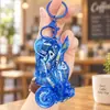 Llavero de Motocicleta de Carreras con Chispas de Pedernal Frío, Mini Motocicleta de Deslizamiento Inercial y Tire hacia Atrás, Colgante para Bolso
