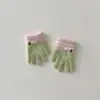 Luvas de Bebê Coreanas Qiunan Outono e Inverno Novo Estilo Meninos e Meninas Cinco Dedos Espessadas Luvas Infantis Atacado para Idades 1-3