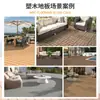 Painéis de Parede Externos WPC Altamente Personalizados à Prova d'Água, à Prova de Umidade e Anticorrosivos com Furo Quadrado e Furo Redondo para Deck de Jardim, Piscina, Parque