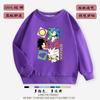 Suéter de Otoño e Invierno para Niños y Niñas con Forro Polar 2022 Nuevo Sudadera con Capucha Infantil de Sonic de Celebridad de Internet Ropa Cálida Elegante