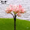 4-9cm de altura Modelo de mesa de areia árvores pequenas Plantas de paisagem árvores Jardim Árvores de flor de cerejeira Árvores de flor de arame Árvores de arame