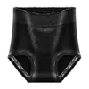 # 2548 # Panties sin costuras de tiro alto con control de abdomen, tacto nude, encaje, estilo chino, ropa interior levanta glúteos para mujer, entrepierna antibacteriana de seda de morera 10A