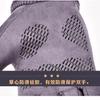 [Guantes de Gamuza] Guantes Cálidos de Invierno con Forro Polar para Hombres y Mujeres, Adecuados para Repartidores, Compatibles con Pantalla Táctil, Gruesos, Resistentes al Viento, Diseño Táctil