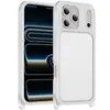 Funda de Teléfono Móvil Transfronteriza, Estilo Coreano Transparente Sencilla para iPhone con Correa, Lujo Ligero, Adecuada para Funda de Teléfono Apple 18