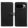 Funda de Cuero tipo Flip para Google Pixel 10/9 Pro/8a con Patrón de Caballo Loco, Porta Tarjetas, Soporte, Cubierta Protectora