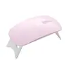 Mini lâmpada de unha secagem rápida lâmpada de fototerapia USB portátil lâmpada de mouse máquina de curar unha verniz em gel lâmpada de cura UV
