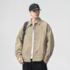 Nuevo Abrigo de Hombre para Primavera y Otoño con Cuello Solapa, Moderno y Elegante, de Doble Cara, Chaqueta Casual
