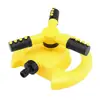 Aspersor de Césped Giratorio Automático de 3 Brazos de 360 Grados Sistema de Aspersión para Riego de Jardín y Patio