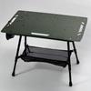 Mesa dobrável para acampamento ao ar livre, mesa tática ultraleve para caminhadas, mesa IGT, mesa dobrável portátil de liga de alumínio para acampamento
