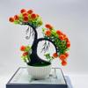 Plantas en maceta simuladas, Bonsái de flores falsas, Bonsái de frutas simuladas Venta al por mayor Plantas verdes, Frutas, Bonsái de árbol del amor, Suministro transfronterizo