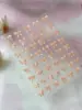 Adesivos para Nail Art Padrão Formiga Yitu Adesivos de Gelatina Laço Adesivos para Nail Art Atacado Adesivos Chamativos Modernos Acessórios Yt7211