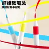 Marcadores acrílicos de punta suave de color verdadero, no traspasan, mezclables, para arte estudiantil, bolígrafos de pintura, bolígrafos de acuarela para preescolar