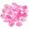 Folhas de repolho acrílicas cor de sereia com furos pétalas de concha banhadas a cores contas soltas acessórios para arranjo de flores diy material de contas