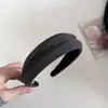 Diadema Ancha Retro Cepillada de Punto Irregular para Otoño e Invierno con un Toque de Lujo, Elegante, Relajada, Versátil, Accesorio para el Cabello de Diadema Alta