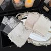 8856 Estilo Barroco Francés Nuevo Estilo Japonés Encaje de Oreja de Madera Algodón Ropa Interior de Cintura Media para Niñas Ropa Interior Amigable con la Piel de la Cadera
