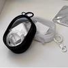 Bolsa de Cosméticos Transparente para Cable de Datos, Protección para la Gestión de Cables de Cargador Digital de Viaje, Bolsa Portátil Organizadora Multiusos Visual