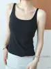 Camisola body de una pieza estilo coreano de lana australiana, talla única, tirantes finos, corte ajustado, con copas incorporadas, modelo 9582