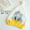 Gorro de baño y secado de pelo para adultos con temática de dibujos animados, absorbente, grueso, secado rápido, toalla de pelo, toalla de pelo de vellón de coral, gorro de baño, turbante para la cabeza