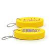 Acessórios criativos para bolsa de PU pingente chaveiro de carro chaveiro de couro PU chaveiro de couro sintético oval