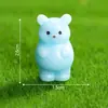 Micro-paisaje creativo delfín cangrejo animal marino pequeño jardinería paisajismo decoraciones diy accesorios bolsa sorpresa adornos pequeños